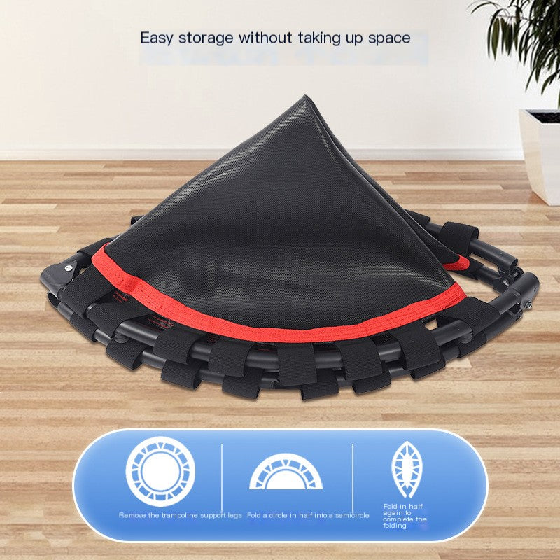 Indoor Trampoline for Kids - Home Fitness Jumping Bed