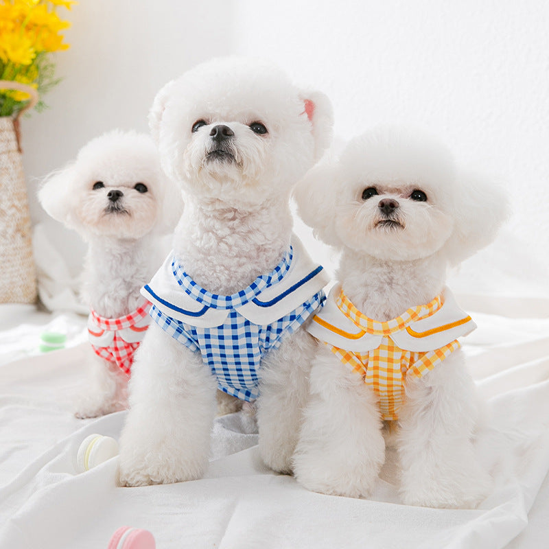 Cute Pet Shirts for Small Dogs and Cats, Lightweight Everyday Vest - image 2