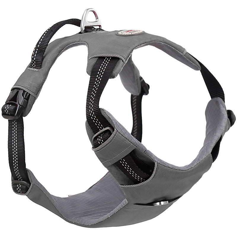 Reflective Red Dog Safety Vest for Outdoor Visibility