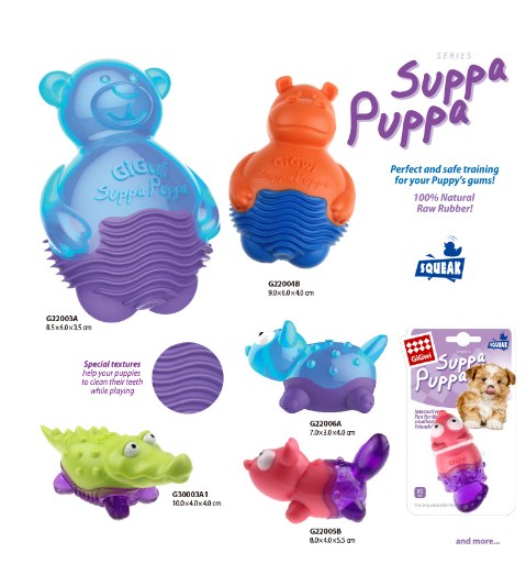 Squeaky Puppy Chew Toy for Teething and Interactive Play - image 4