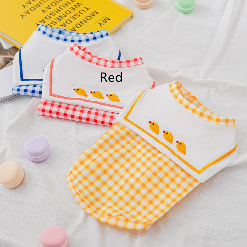 Cute Pet Shirts for Small Dogs and Cats, Lightweight Everyday Vest - image 1