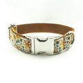 Handmade Golden Christmas Dog Collar for Holiday Pet Style - image 1