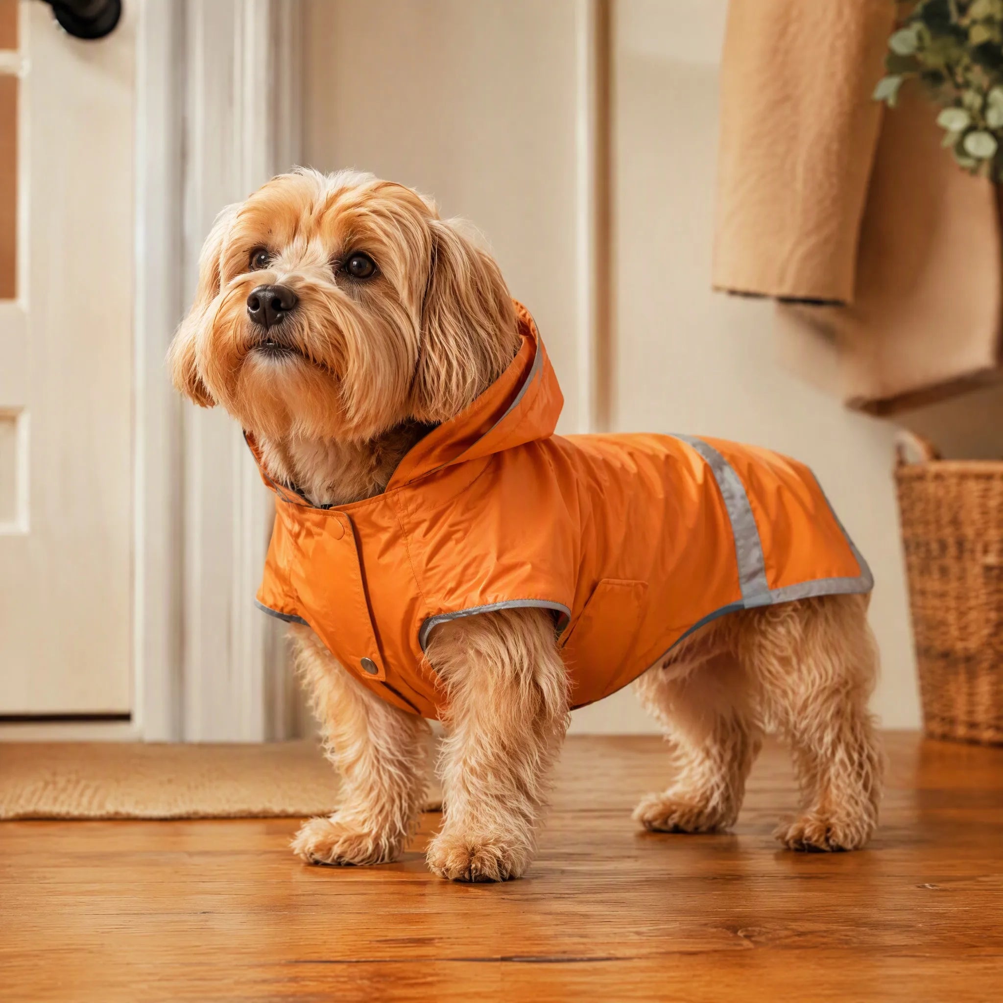 Luxury Reflective Waterproof Pet Raincoat