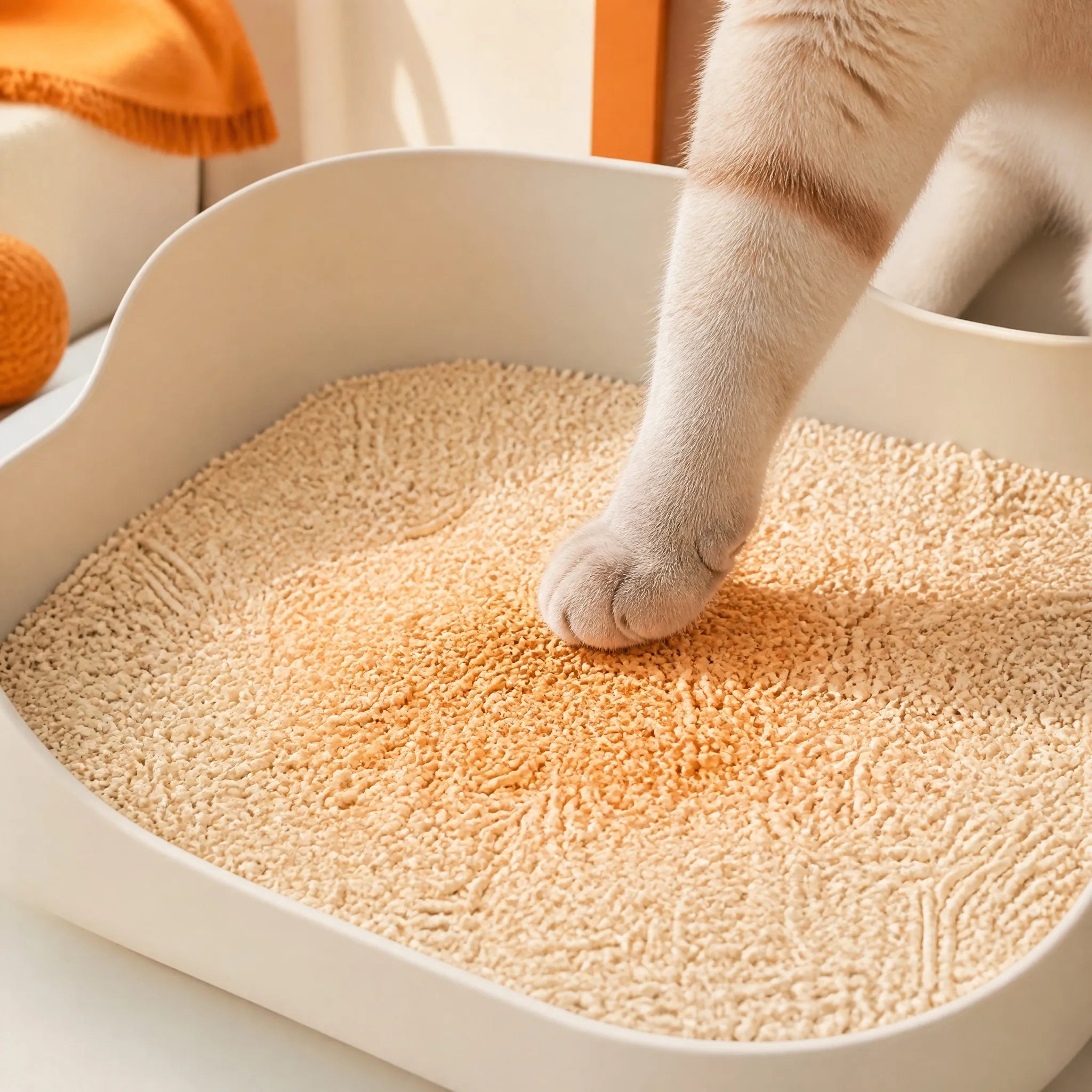 PawNest Smart Color-Changing Health Monitor Cat Litter
