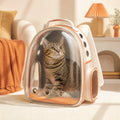 PawNest Clear Panorama Astronaut Pet Backpack