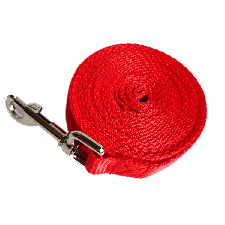Long Dog Rope Leash, 2.5 cm Wide Training Lead for Outdoor Walks