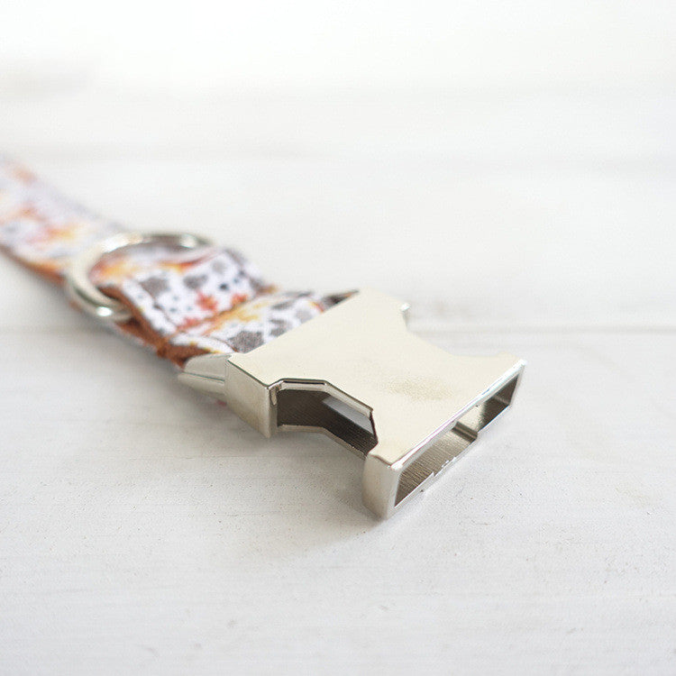 Handmade Golden Christmas Dog Collar for Holiday Pet Style - image 4
