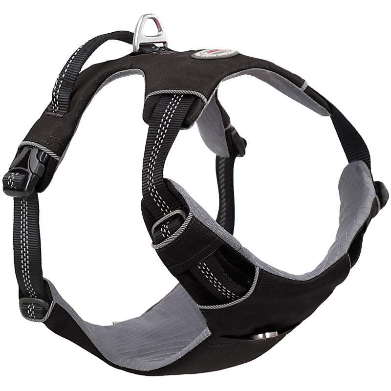Reflective Red Dog Safety Vest for Outdoor Visibility - image 3