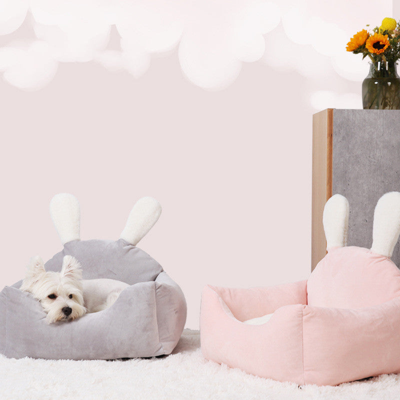 Washable Dog Bed with Soft Cushion for Small to Medium Pets - image 7