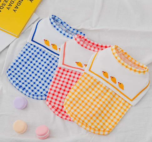 Cute Pet Shirts for Small Dogs and Cats, Lightweight Everyday Vest - image 3