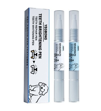 Pet dental care pen for dogs and cats